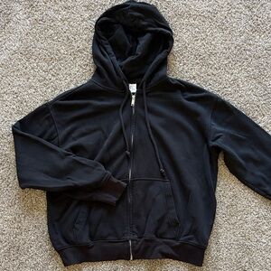 Divided Zipper Hoodie
